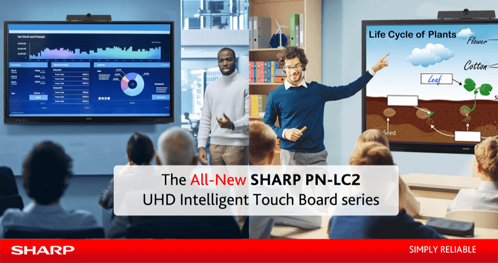 PN-LC2 SHARP’s Intelligent Touch Board Series